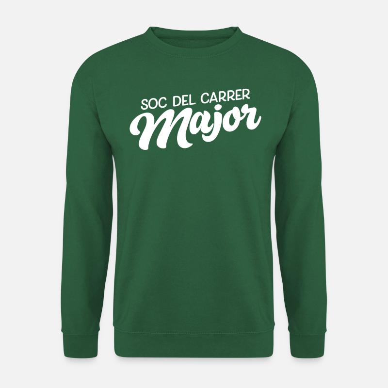 Soc del carrer Major - Unisex Pullover - Grün