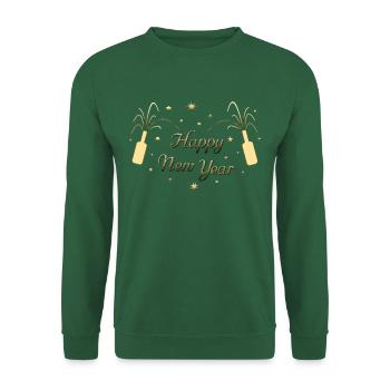 Bonne année ! - Sweat-shirt Unisexe - vert foncé - Devant