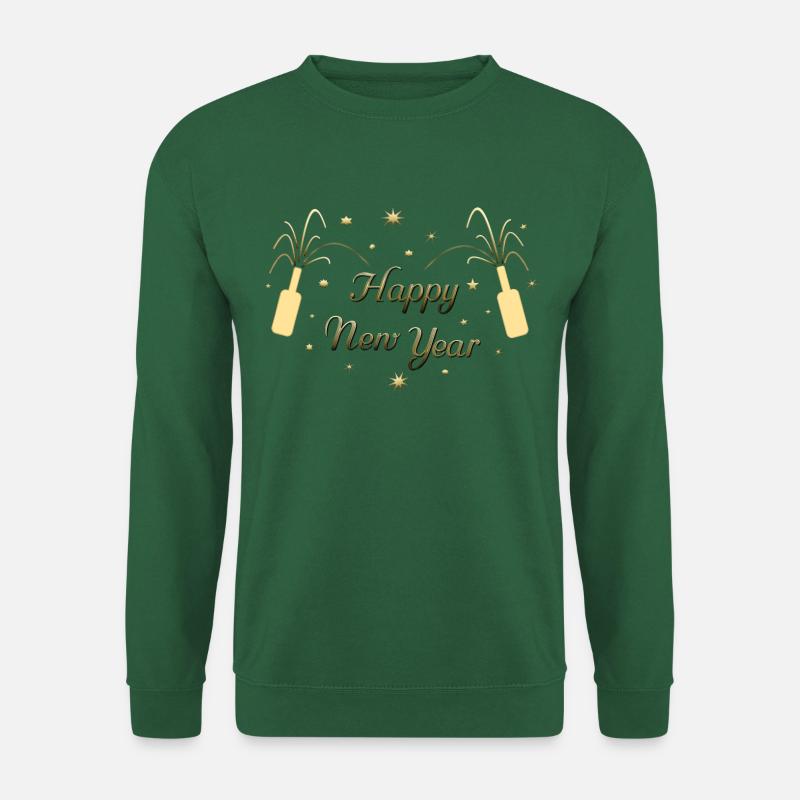Happy New Year - Unisex Pullover - Grün