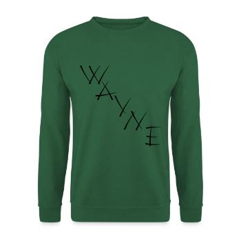 Wayne - Sweat-shirt Unisexe - vert foncé - Devant