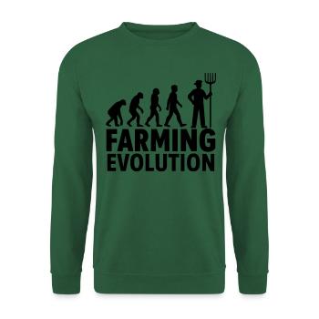 Farming Evolution Agriculture - Unisex Sweatshirt - green - Front