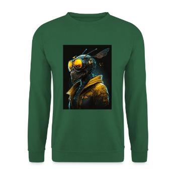 Hornet Man - Unisex Sweatshirt - green - Front