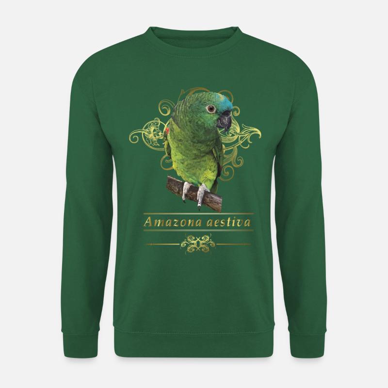 Die Blaustirnamazone - Unisex Pullover - Grün
