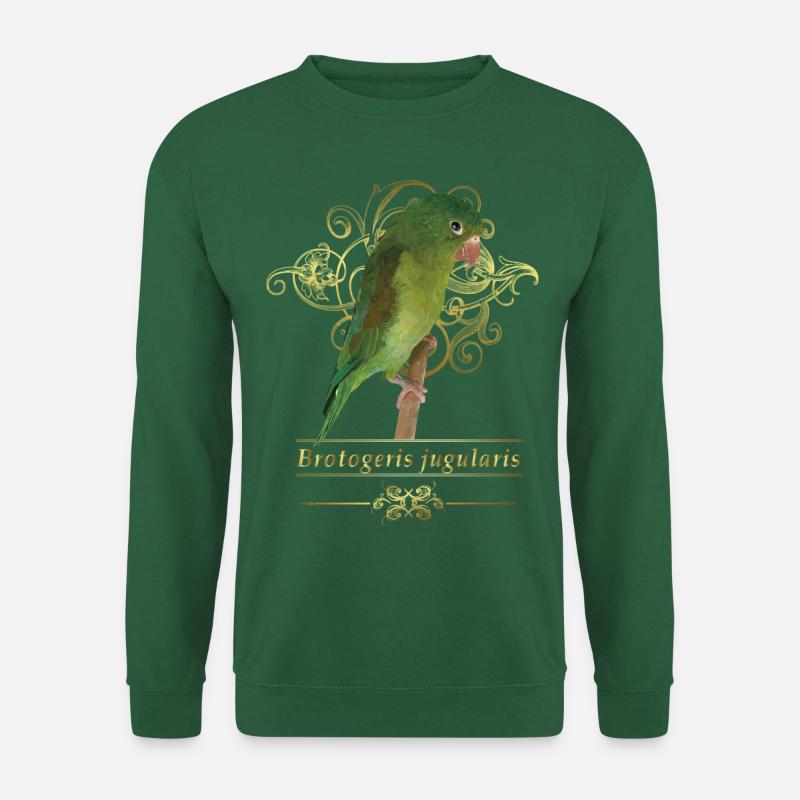 Der gebräunten Sittich - Unisex Pullover - Grün