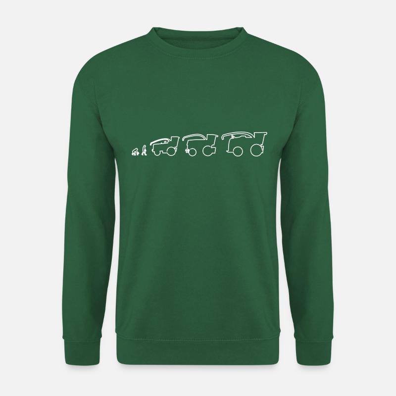 Feldhäcksler Claas Jaguar Evolution Mais Häckseln - Unisex Pullover - Grün