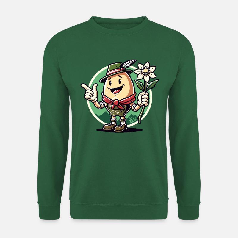 German Alps Egg - Unisex Sweatshirt - green