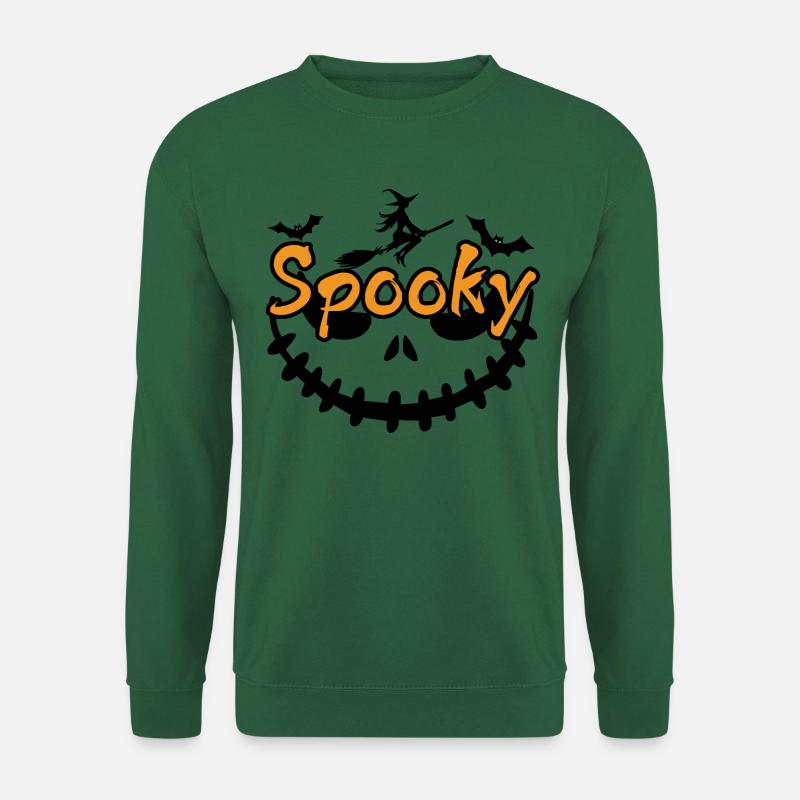 Spooky - Unisex Pullover - Grün