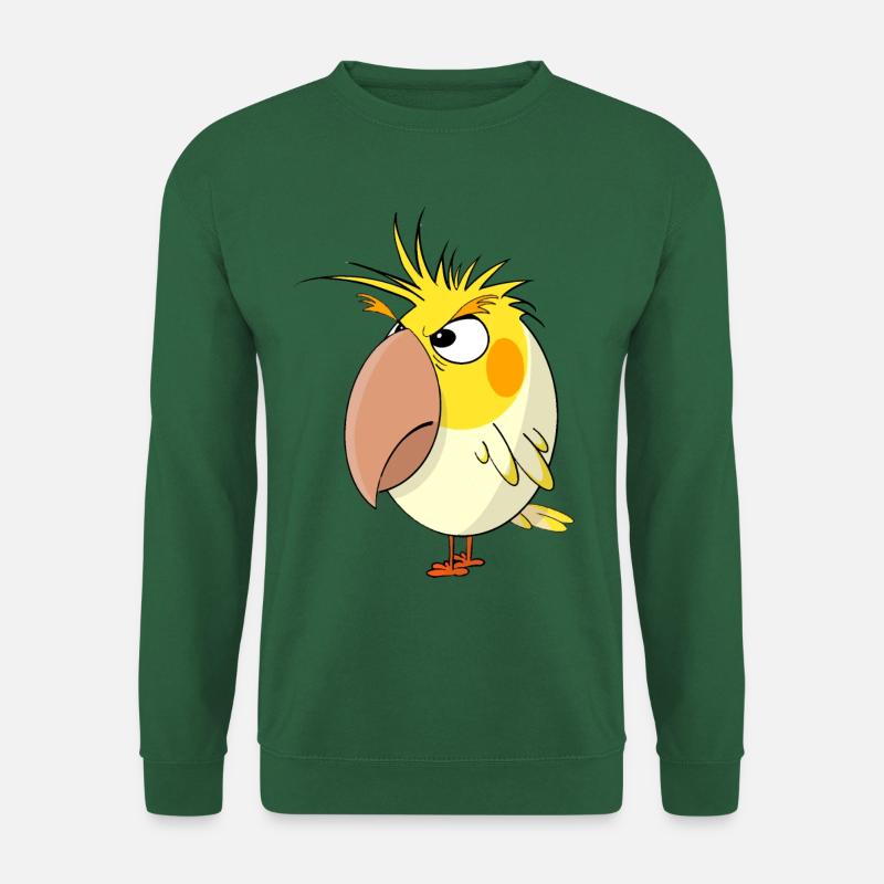 Angry Calopsitta - Unisex Sweatshirt - green