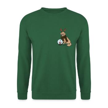 Merry Dogmas! - Unisex Pullover - Grün - Vorne