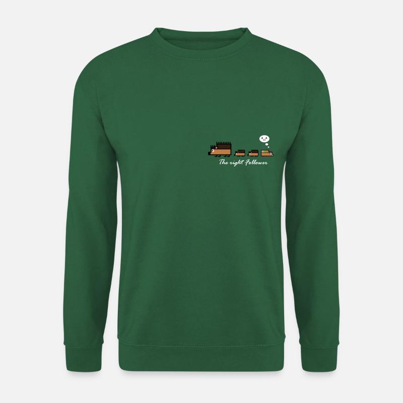 Igel-Follower - Unisex Pullover - Grün