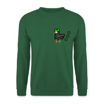 Chicken with Crypto Eggs - Unisex Sweatshirt - green - Front