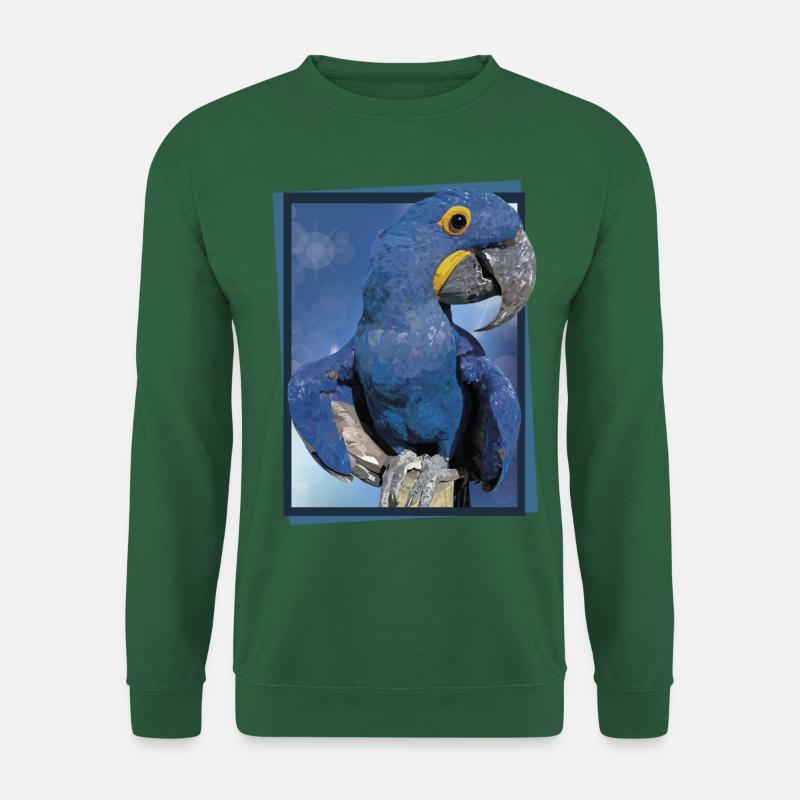 Hyazinth-Ara - Unisex Pullover - Grün