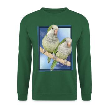 Argentine Parakeet - Unisex Sweatshirt - green - Front