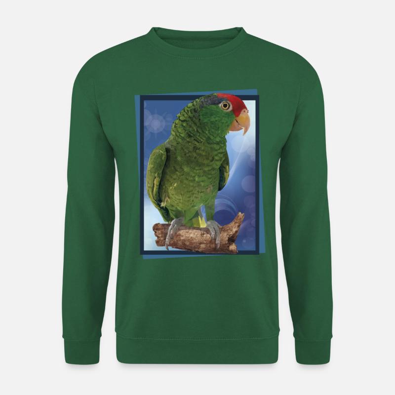 Der Tamaulipas-Papagei - Unisex Pullover - Grün