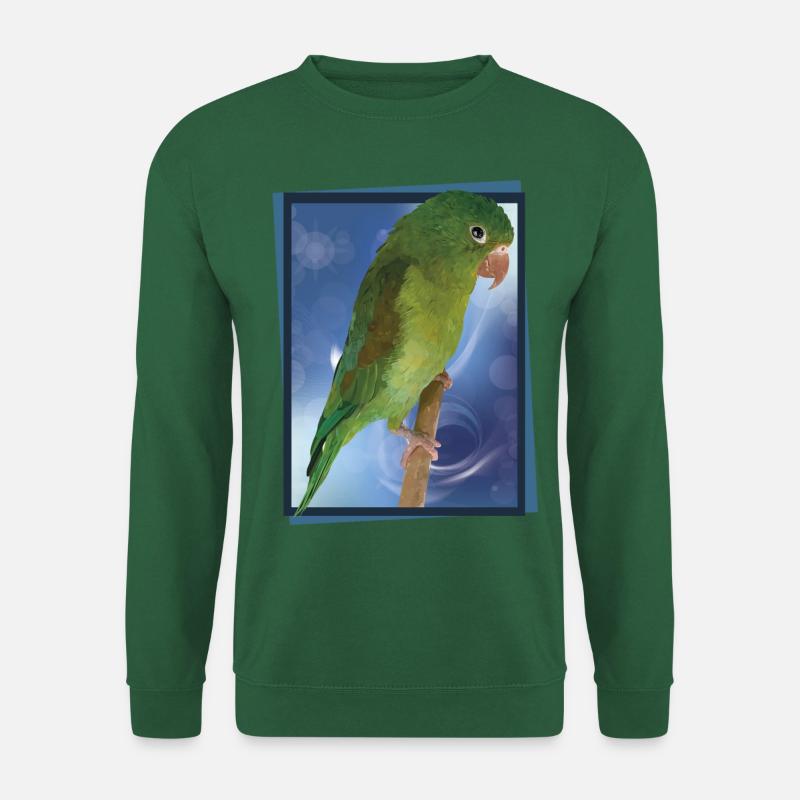 Der gebräunten Sittich - Unisex Pullover - Grün