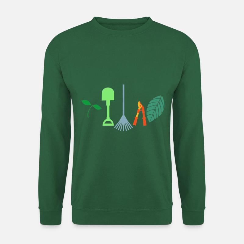 Gartenarbeit Gartengeräte - Unisex Pullover - Grün