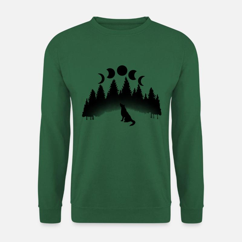Wolfsmond - Unisex Pullover - Grün