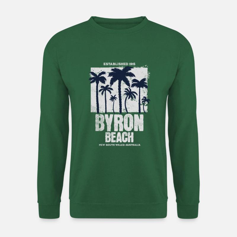 Byron Beach NSW, Australien - Unisex Pullover - Grün
