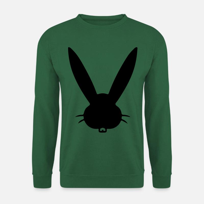 Rabbit Rabbit Rabbit's Head - Unisex Sweatshirt - green