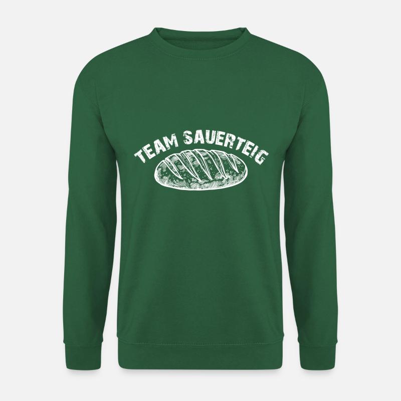 Team Sauerteig - selber backen ist die Devise - Unisex Pullover - Grün