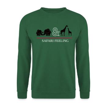 Safari - Unisex Pullover - Grün - Vorne