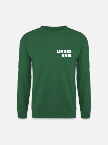 HÜFTE/KNIE REHA - Unisex Pullover - Grün