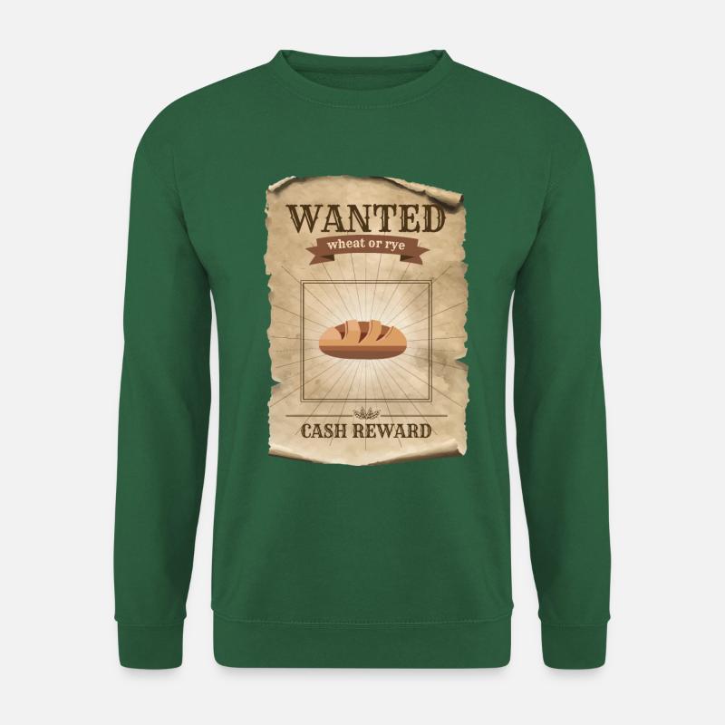 Wanted Wheat or Rye Bread - Unisex Sweatshirt - green