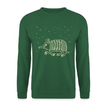 Tatou - Sweat-shirt Unisexe - vert foncé - Devant