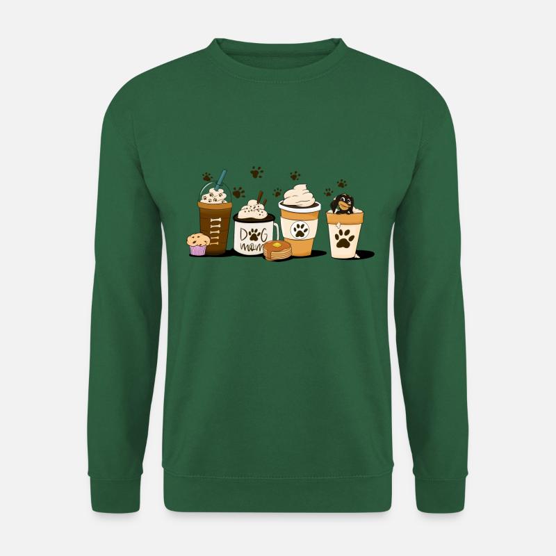 Coffee time - Sweat-shirt Unisexe - vert foncé