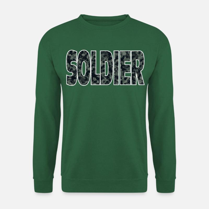 Soldat - Unisex Pullover - Grün