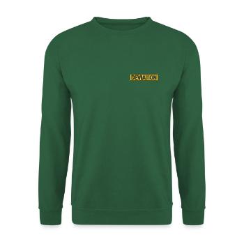 DÉVIATION - Sweat-shirt Unisexe - vert foncé - Devant