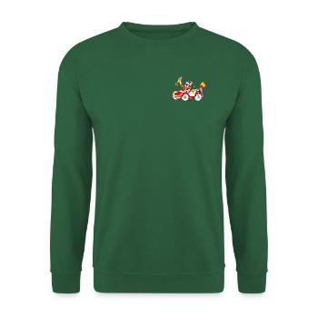 Auto, Wiltsch, Motor, Sport, Frech, Schweiz, art - Unisex Sweatshirt - green - Front