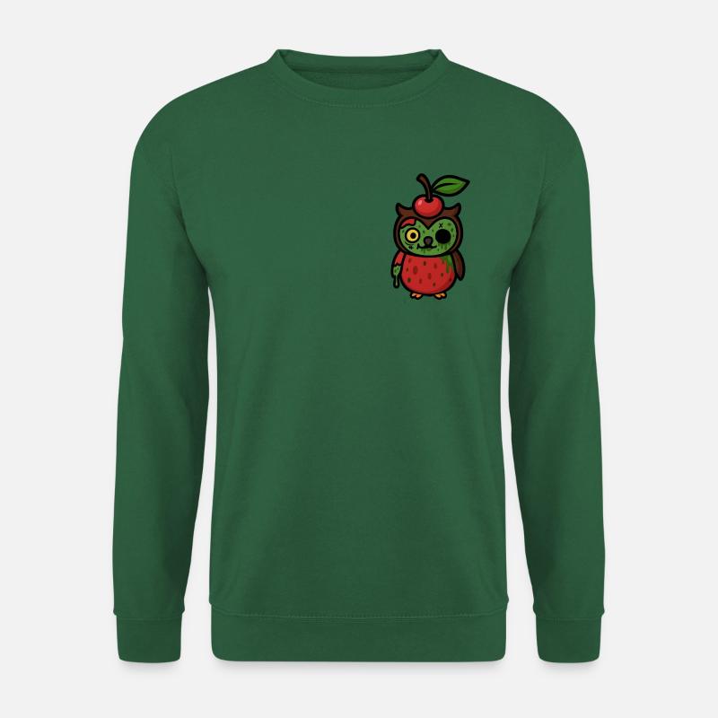 Zombie-Cherryowl - Unisex Pullover - Grün