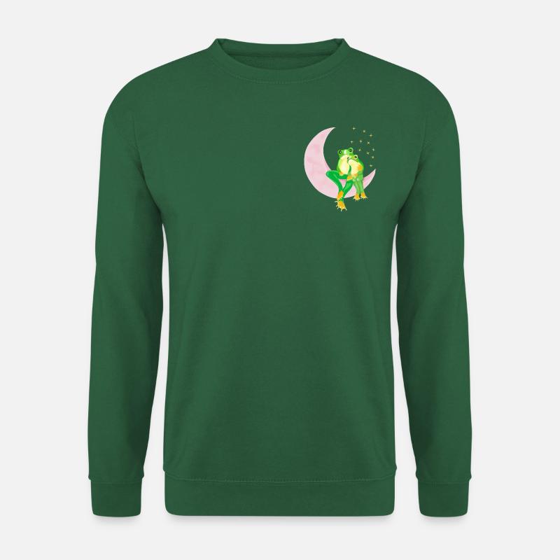 Liebende Fröschen - Unisex Pullover - Grün