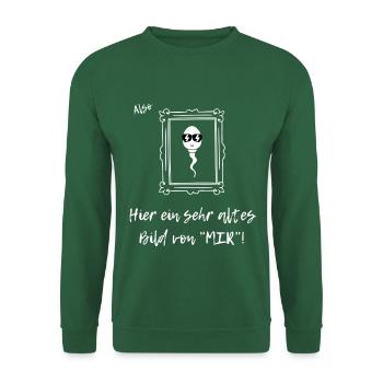 Altes Bild von MIR - Unisex Pullover - Grün - Vorne