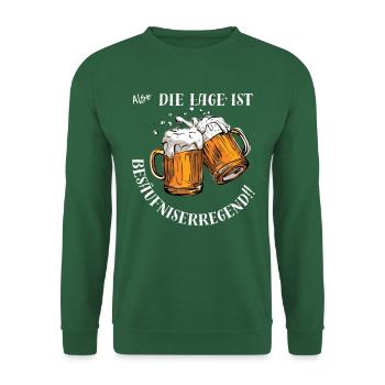 Besäufniserregend - Unisex Pullover - Grün - Vorne