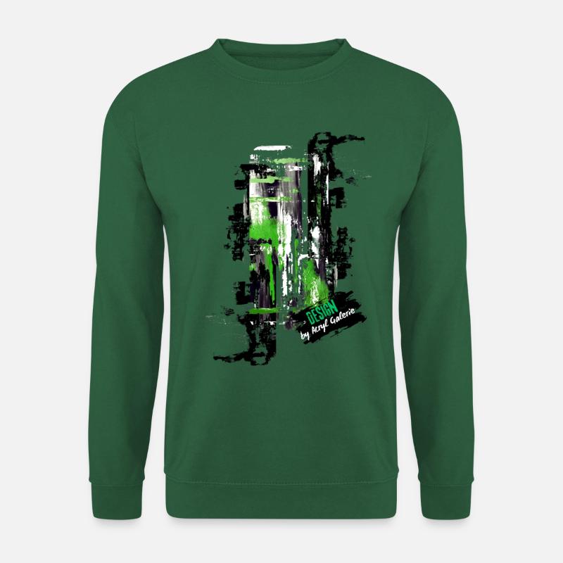 "3inOne" by Acryl Galerie & Design - Unisex Pullover - Grün