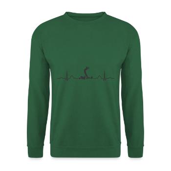Synchronschwimmen Team Artistic Swim - Unisex Pullover - Grün - Vorne
