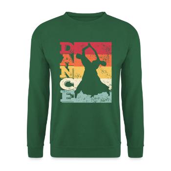 Ballroom Dance Viennese Waltz - Unisex Sweatshirt - green - Front