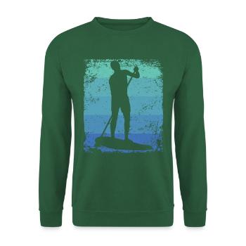 Stand Up Paddling Stand Up Board Sup - Unisex Pullover - Grün - Vorne