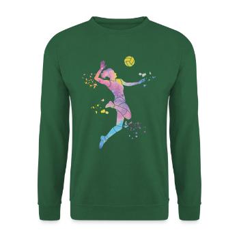 Volleyball Players Kids Beach Volleyball - Unisex Sweatshirt - green - Front