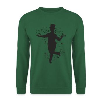 Tap Dancers Tap Dancing Kids Tap Dance - Unisex Sweatshirt - green - Front