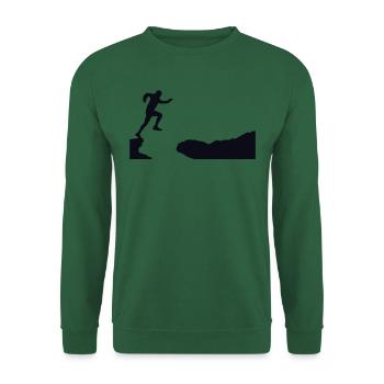 Trail Runner Cross Trail Bergläufer - Unisex Pullover - Grün - Vorne