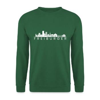 Freiburger! Freiburg, meine Stadt! - Unisex Pullover - Grün - Vorne