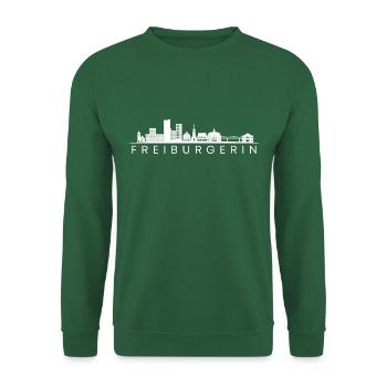 Fribourg! Freiburg, my city! - Unisex Sweatshirt - green - Front