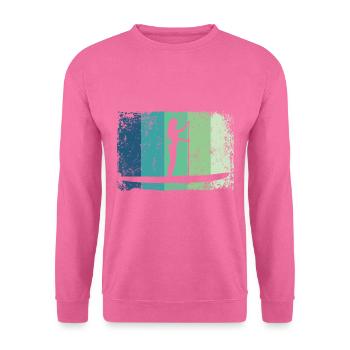 Stand Up Paddling Stand Up Board Sup - Unisex Pullover - Pink - Vorne