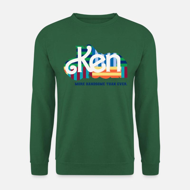 Barbie Design Ken Avec Slogan - Sweat-shirt Unisexe - vert foncé