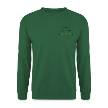 Selbstliebe Einatmen Ausatmen Lächeln - Unisex Pullover - Grün - Vorne