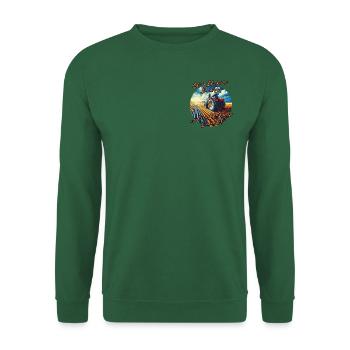 Stirbt der Bauer, stirbt das Land! - Unisex Pullover - Grün - Vorne