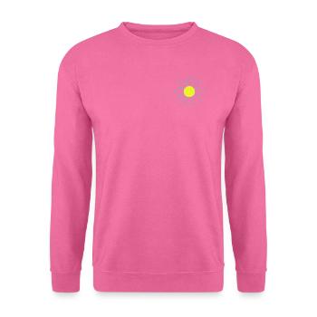 Blue and yellow flower - Unisex Sweatshirt - pink - Front
